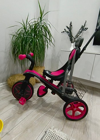 Diğer GLOBBER Koyu Pembe Üç Tekerlekli Bisiklet