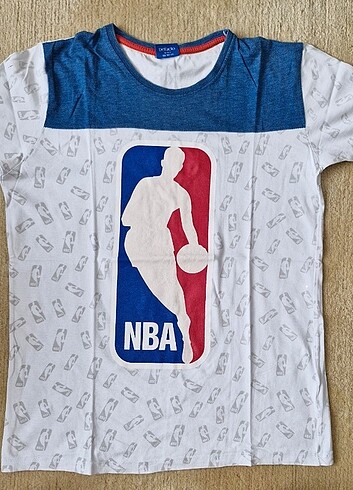 NBA baskılı spor unisex tişört