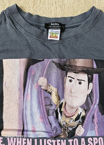 s Beden Disney Toy Story baskılı kısa kollu tişört