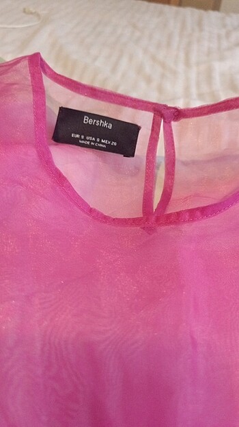 s Beden pembe Renk Crop pembe