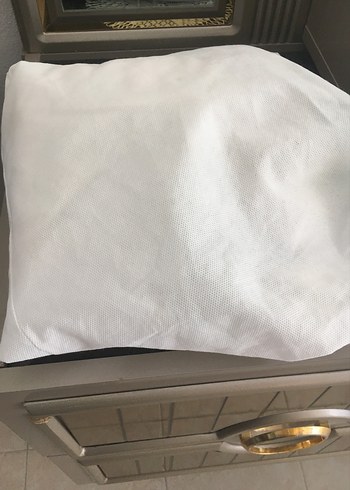 Beyaz Düz Yastık Kılıfı