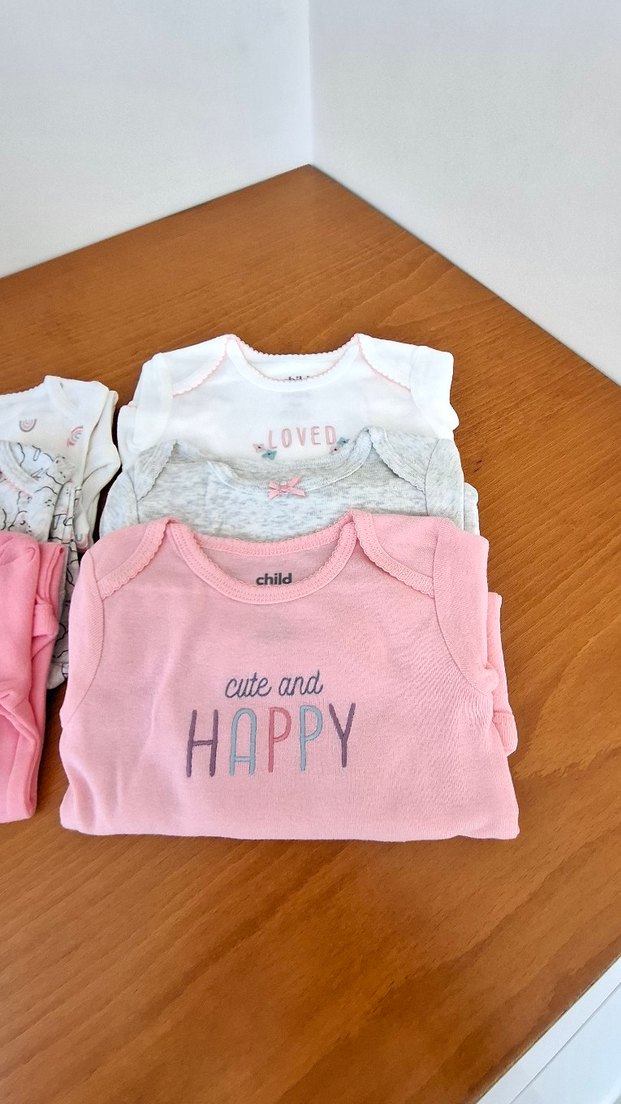 Carter's 18M 6 Adet Etiketli Body Zibin 12-18 Ay - Görsel 3