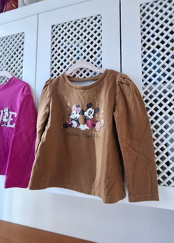 Gap Disney 2'li Kalın Uzun kollu tişört 4-5 Yaş - Görsel 3
