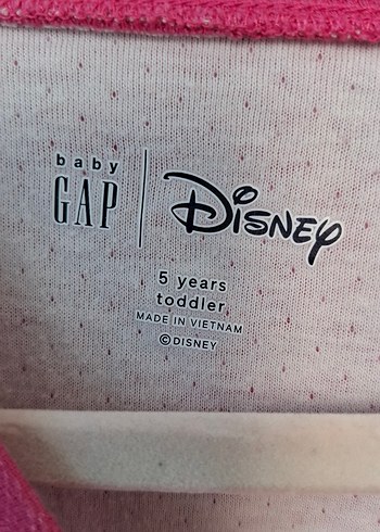 Gap Disney 2'li Kalın Uzun kollu tişört 4-5 Yaş - Görsel 5