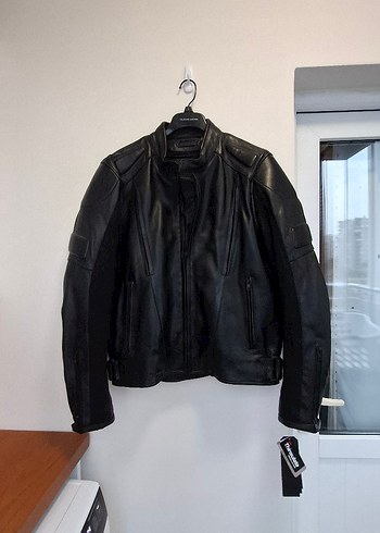 Wilsons Leather Erkek Deri Motorsiklet Ceketi Large - Görsel 4