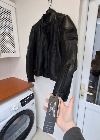 Wilsons Leather Erkek Deri Motorsiklet Ceketi Large - Görsel 6