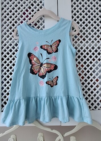 3 Yaş Beden çeşitli Renk Children's Place 4T Yazlık Alt Üst Takım 3-4 Yaş