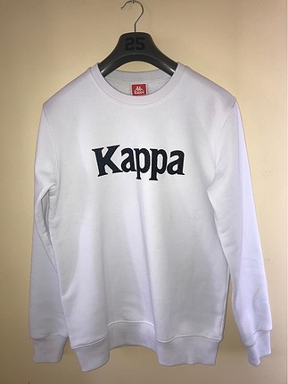Kappa Sweatshirt - Beyaz M