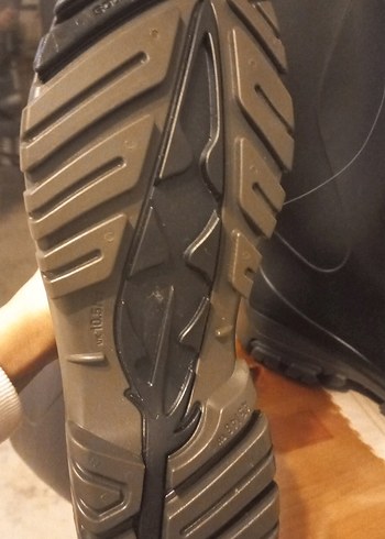 Siyah erkek Lastik Yağmur Çizmesi - Görsel 5