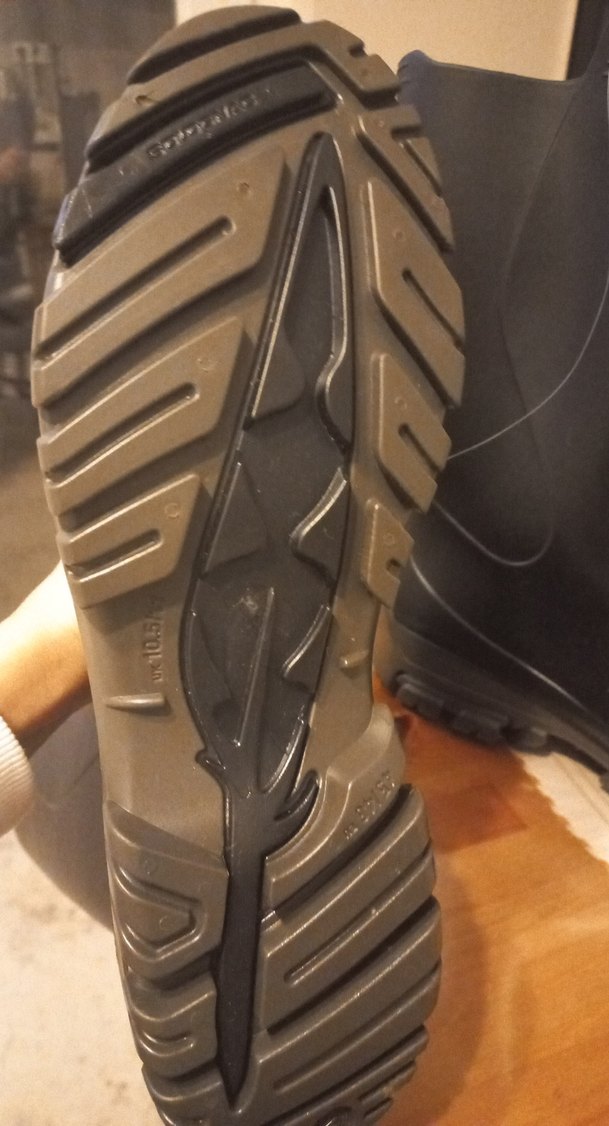 Siyah erkek  Lastik Yağmur Çizmesi - Görsel 5