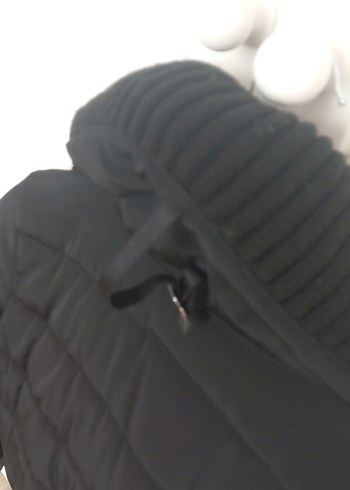 Puma s beden siyah kemerli Kadın Kışlık mont - Görsel 5