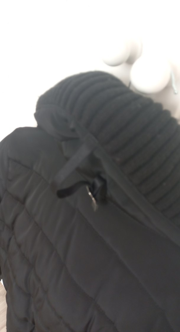 Puma s beden siyah kemerli Kadın Kışlık mont - Görsel 5