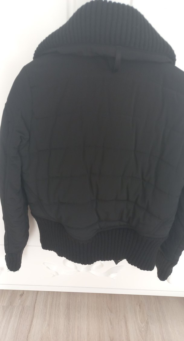 Puma s beden siyah kemerli Kadın Kışlık mont - Görsel 4