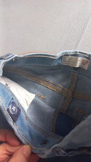 12-18 Ay Beden Zara Baby 12 - 18 ay 86 cm kot pantolon