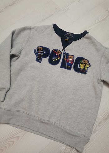 Ralph Lauren Polo Cocuk Kapusonsuz Sweatshirt