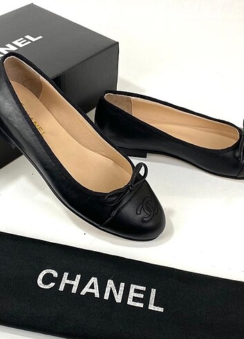 38 Beden siyah Renk Chanel babet