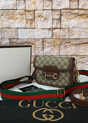  Beden kahverengi Renk Gucci çanta 