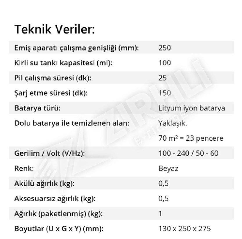Karcher KWI 1 PLUS CAM TEMİZLEME ALETİ - Görsel 2