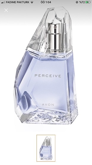 Perceive bayan parfüm 50 ml