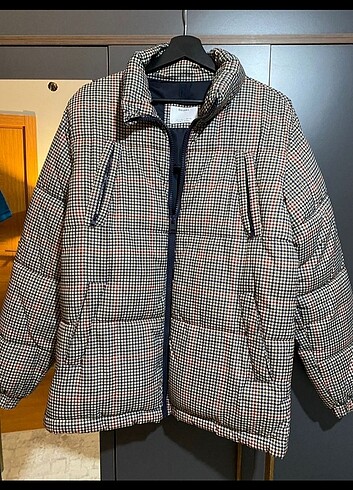 Bershka çok desenli mont