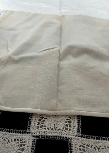 Gri Beyaz Kareli Örgü bluz - Görsel 5