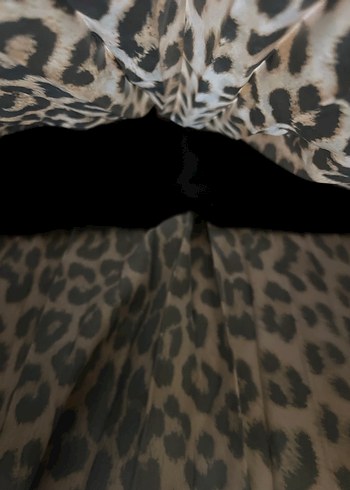 Leopar Desenli Kadın Etek - Görsel 3