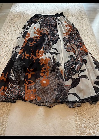 Bohem Desenli Uzun Kadın Etek - Görsel 2