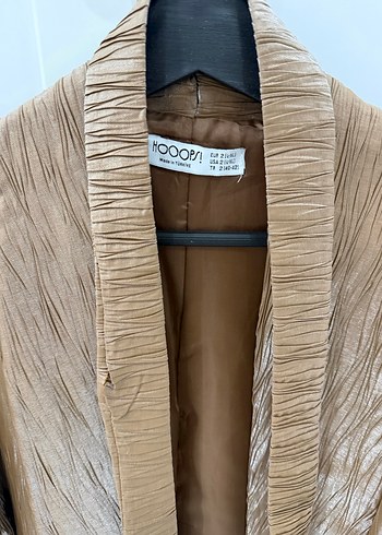 Bej Kadın Blazer Ceket - Görsel 3