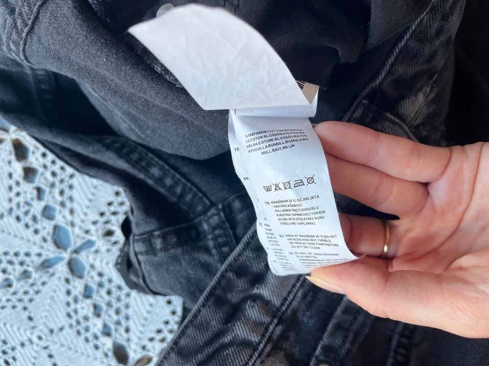 Gothic baskı erkek jean - Görsel 5