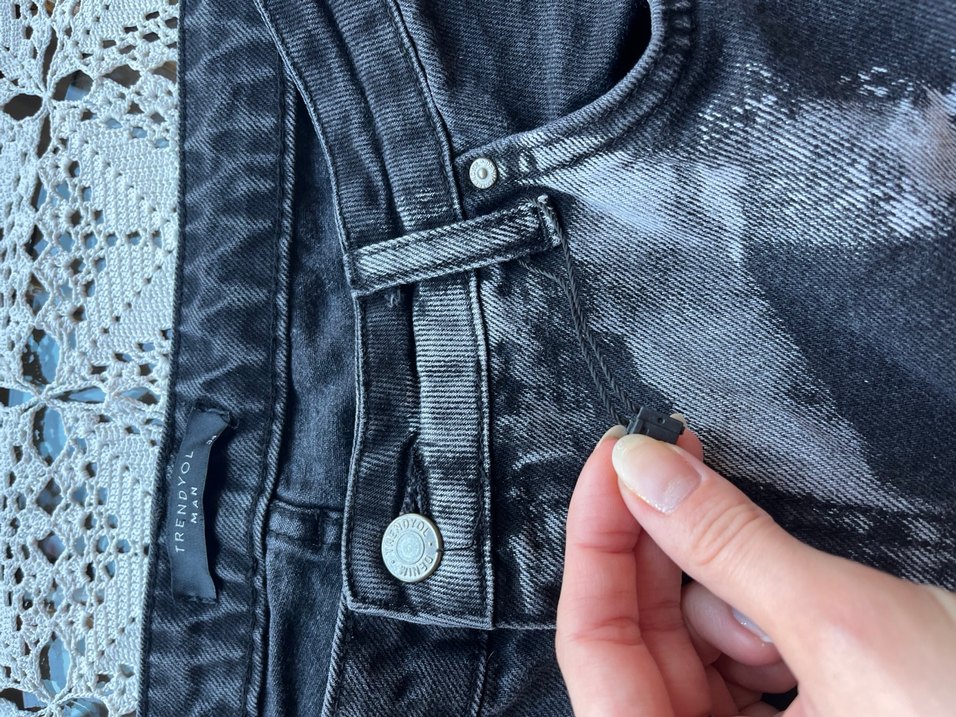 Gothic baskı erkek jean - Görsel 4