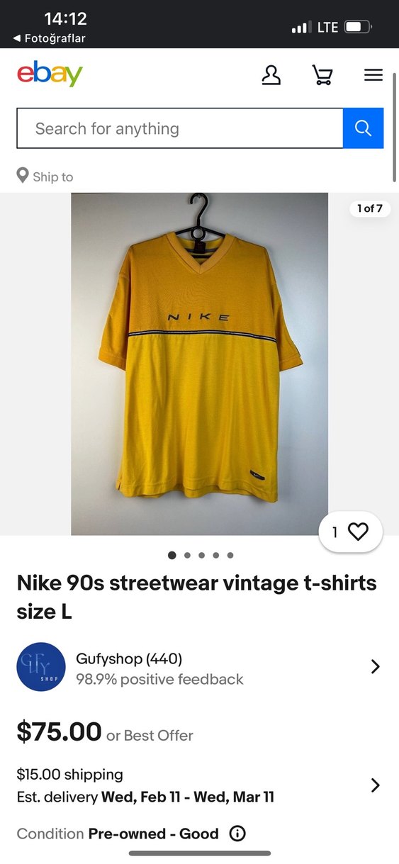 Nike vintage 90s forma - Görsel 2