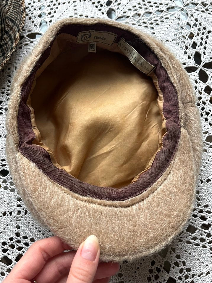 Vakko vintage şapka - Görsel 5