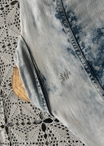 Ralph lauren Batik Desenli Denim Ceket - Görsel 5