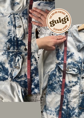 Ralph lauren Batik Desenli Denim Ceket - Görsel 4