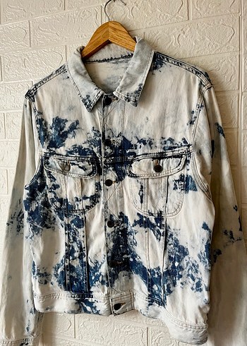 Ralph lauren Batik Desenli Denim Ceket - Görsel 3