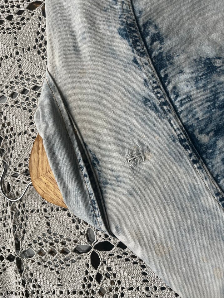 Ralph lauren Batik Desenli Denim Ceket - Görsel 5