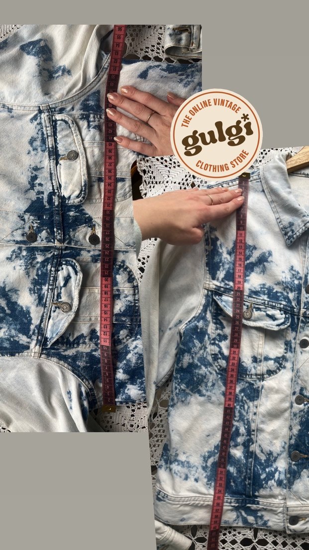 Ralph lauren Batik Desenli Denim Ceket - Görsel 4