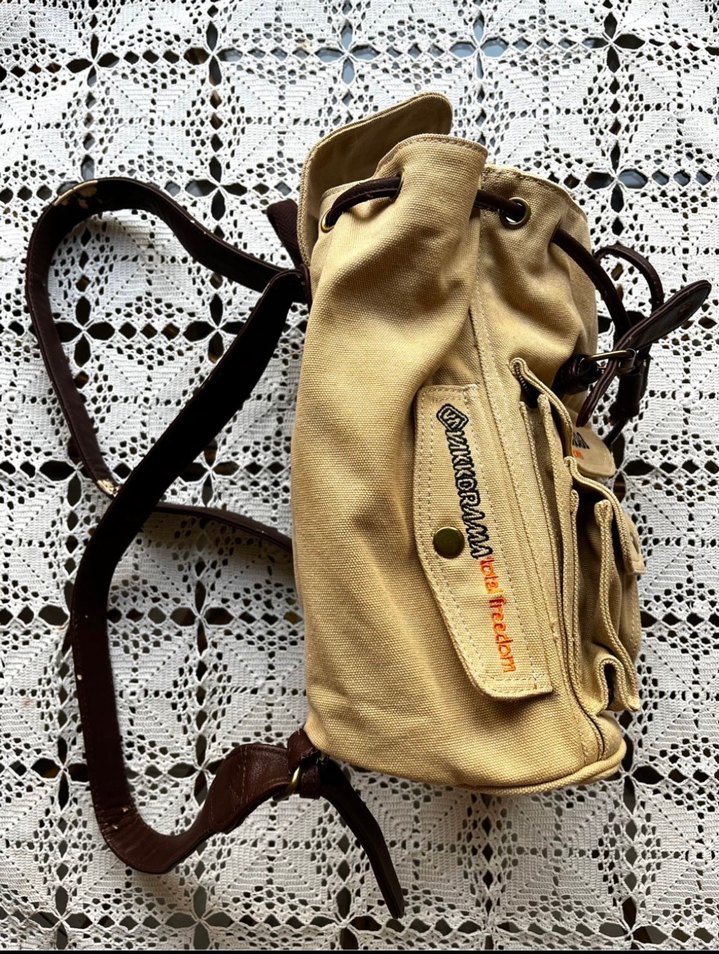 Vakkorama orijinal kanvas sırt çantası - Görsel 2