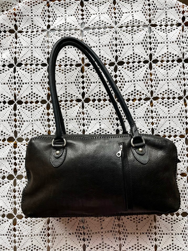 Gön deri dörtmevsim deri kol çantası - Görsel 4