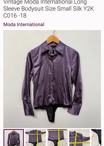 Y2k bodysuit gothic gömlek - Görsel 8