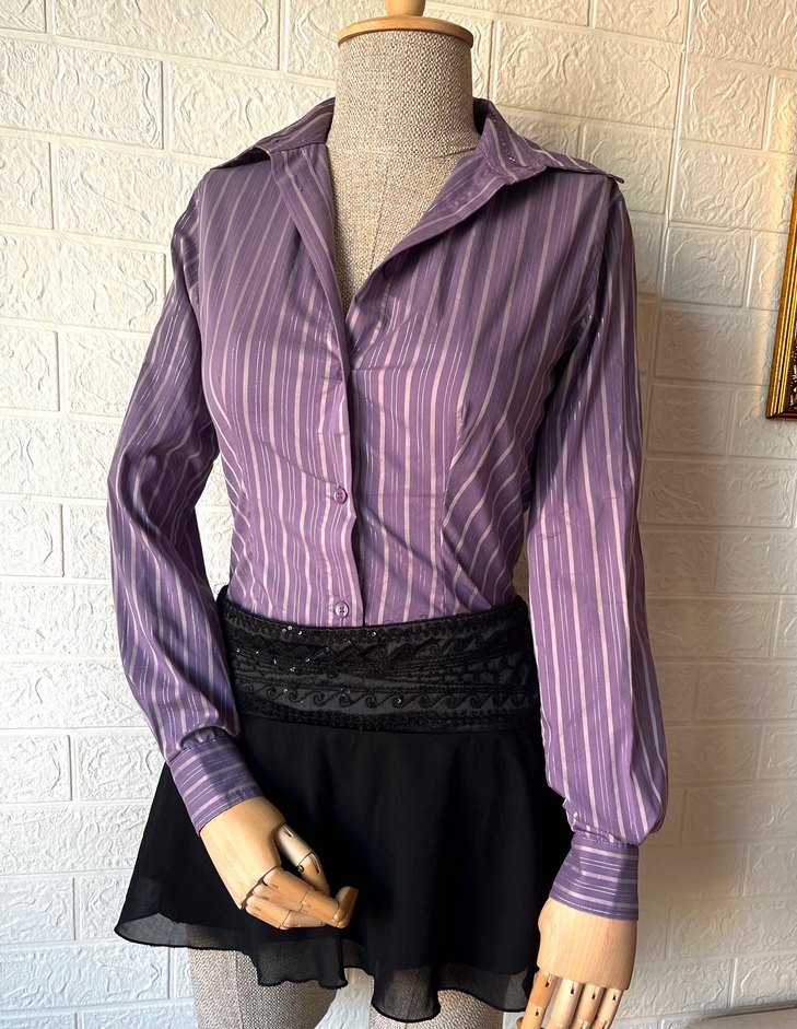 Y2k bodysuit gothic gömlek - Görsel 3