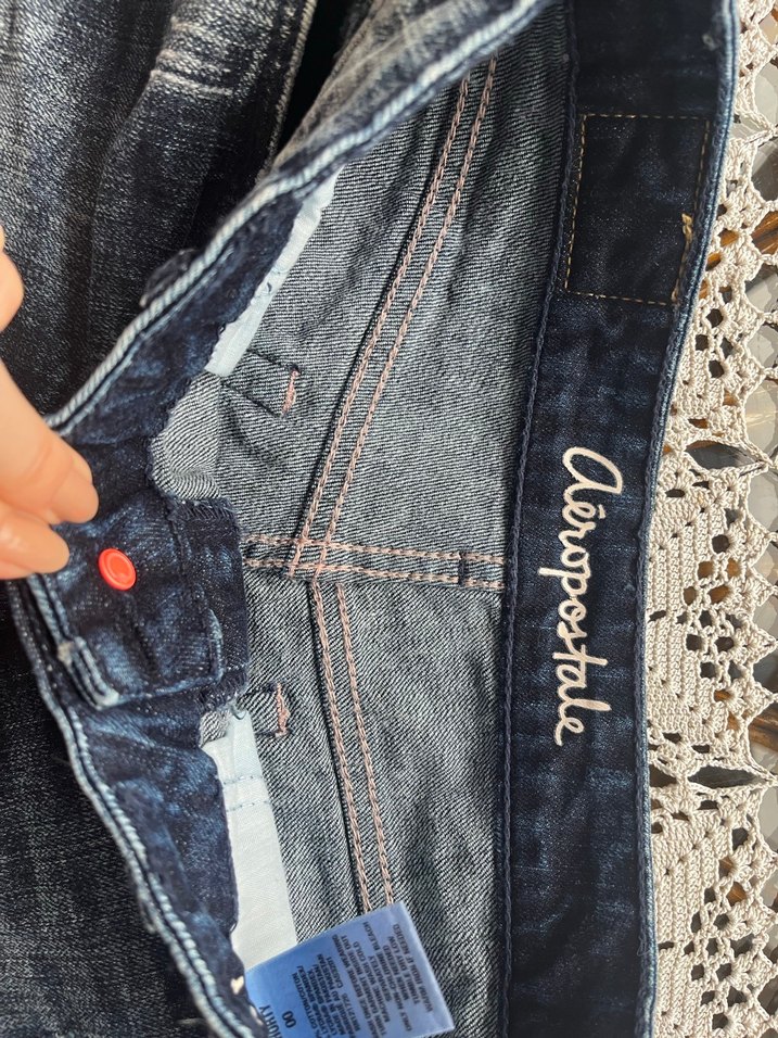 2000s düşük bel 0 beden kot şort - Görsel 3