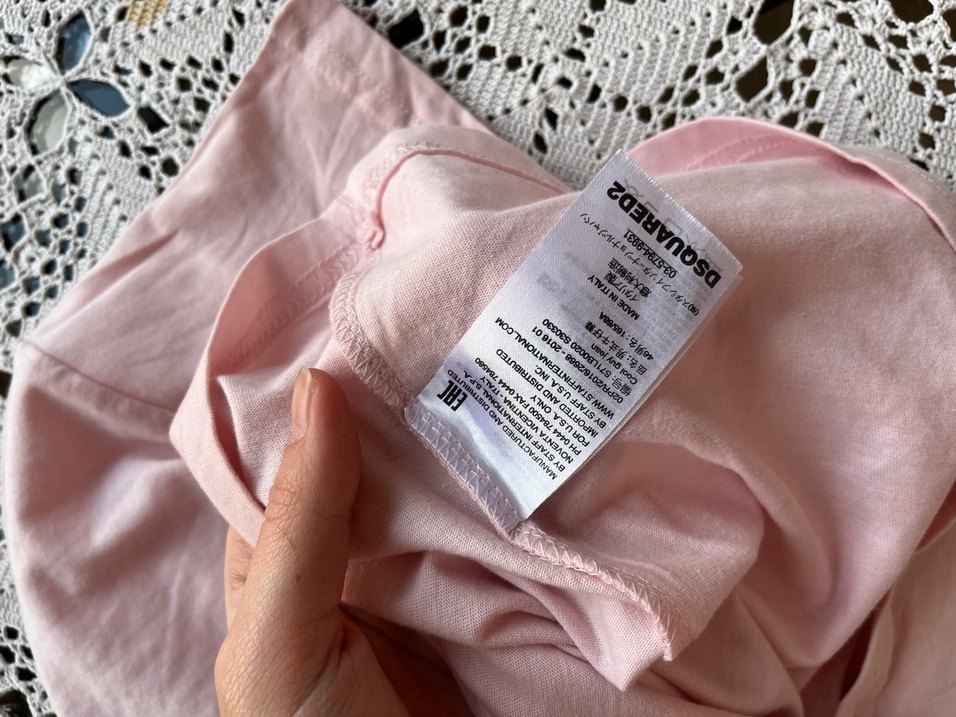 Dsquared2 kovboy baskı y2k tişört - Görsel 4