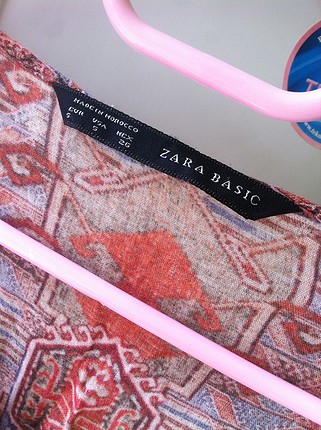 m Beden Zara vintage görünümlü bluzg