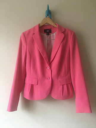 38 Beden Pembe blazer