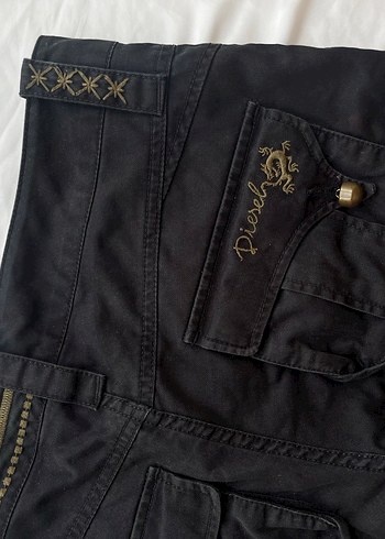 Diesel y2k dragon eskitme şort - Görsel 7