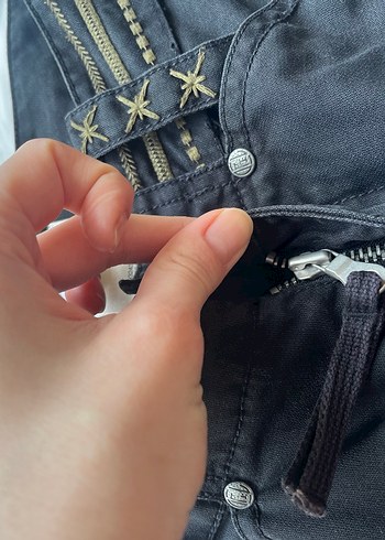 Diesel y2k dragon eskitme şort - Görsel 5