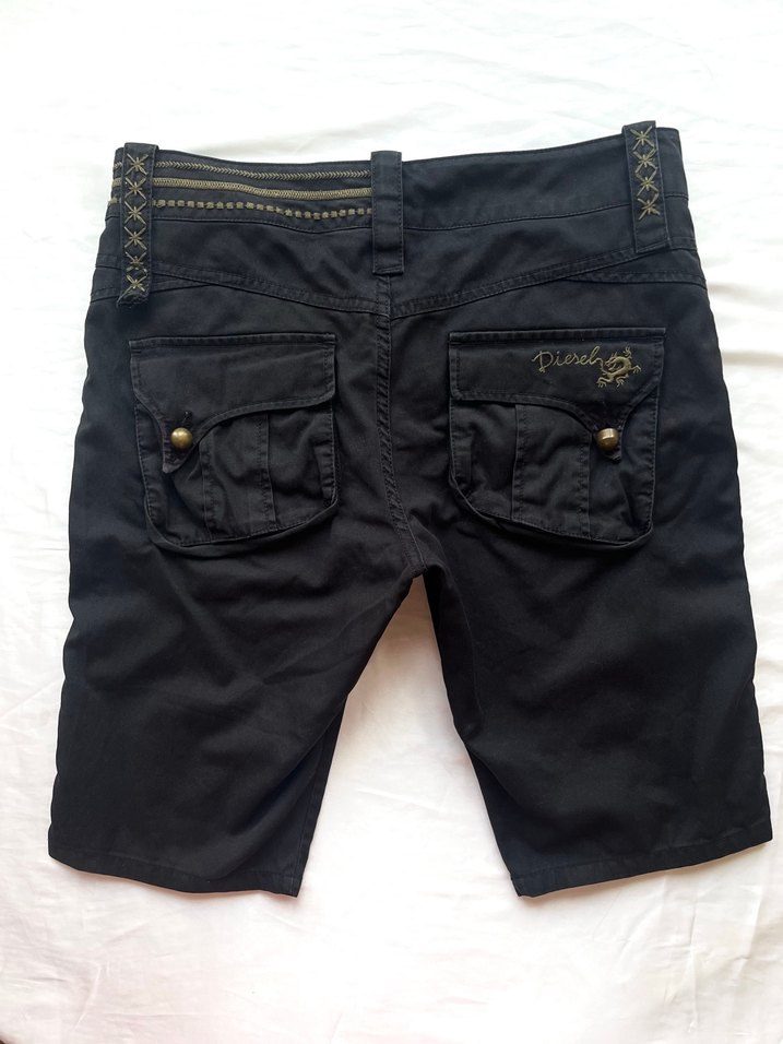 Diesel y2k dragon eskitme şort - Görsel 2