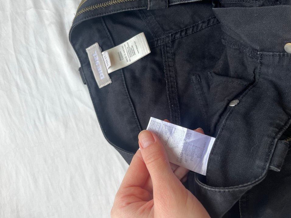 Diesel y2k dragon eskitme şort - Görsel 4