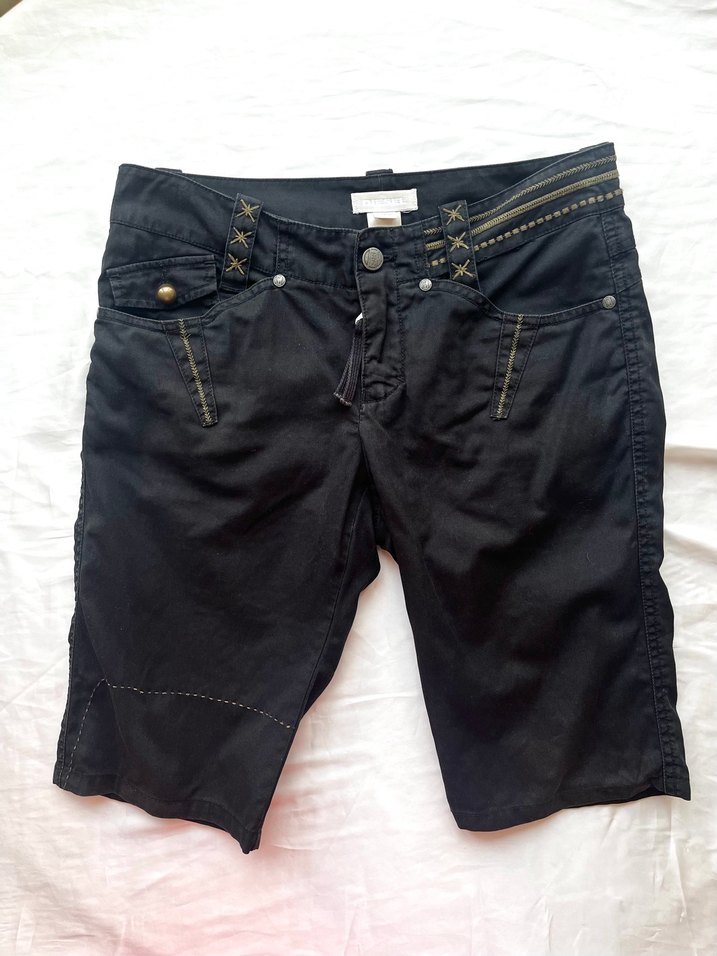 Diesel y2k dragon eskitme şort - Görsel 3